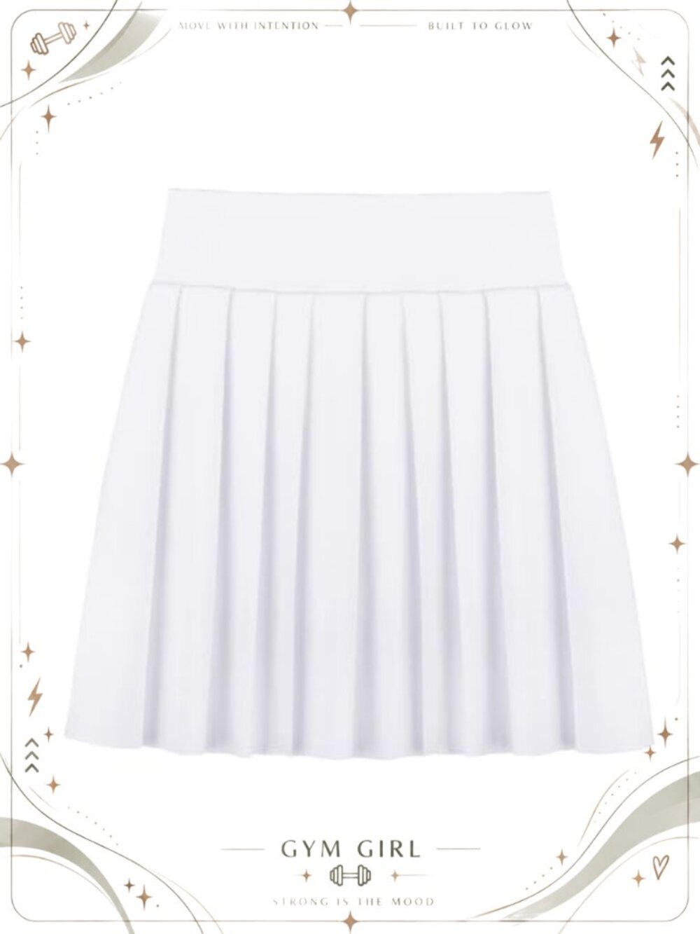 Girls Pleated Tennis Skort with Pockets Built-in Shorts Athletic Golf Skirt